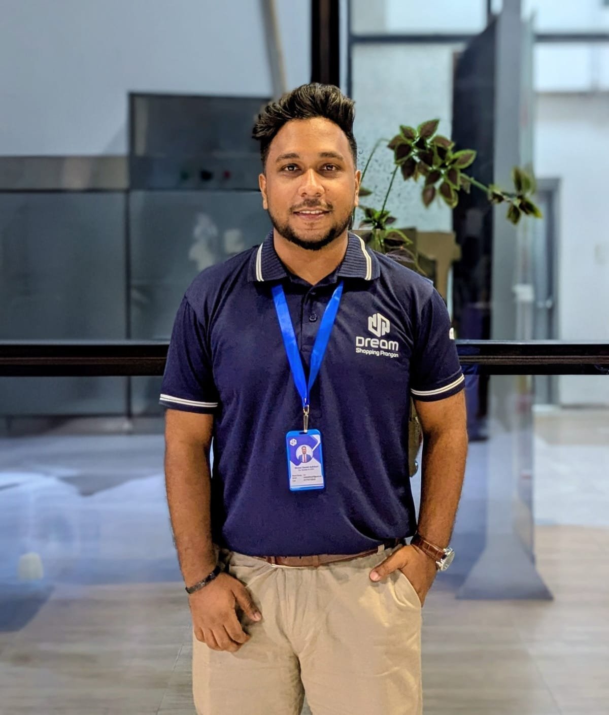 Mickel Daniel Adhikary, Co-Founder and Chief Operating Officer of Dream Shopping Prangon