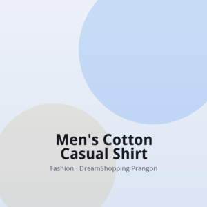 Men's Cotton Casual Shirt